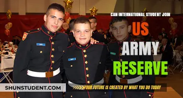 International Students: US Army Reserve Options