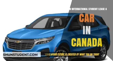 Leasing a Car in Canada as an International Student