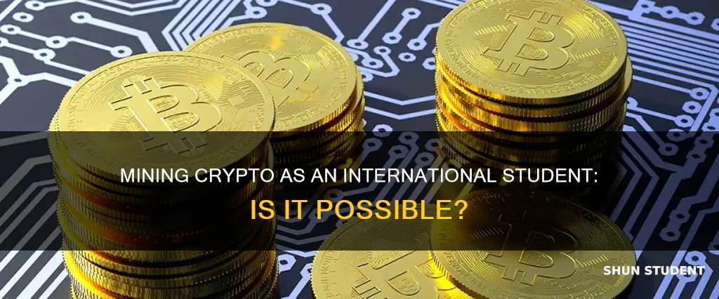 can international student mine coin