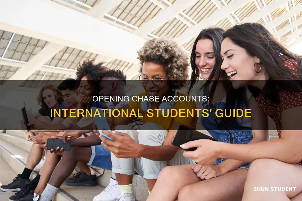 can international student open chase account