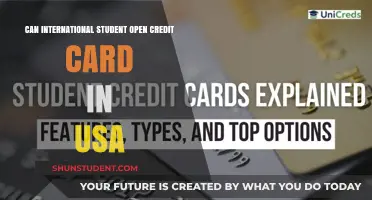 Opening a Credit Card in the USA as an International Student