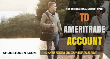 International Students: Can You Open a TD Ameritrade Account?
