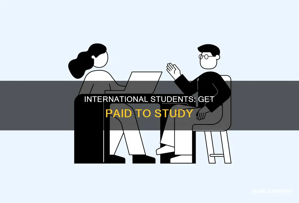 can international student participate in paid studies