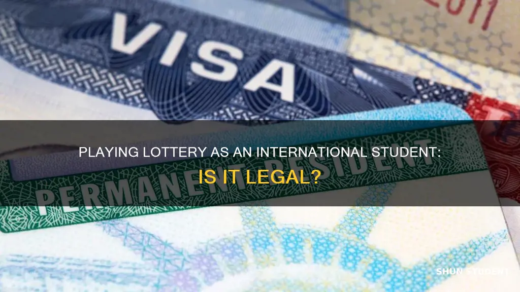 can international student play lottery