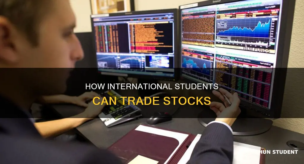 can international student play stock