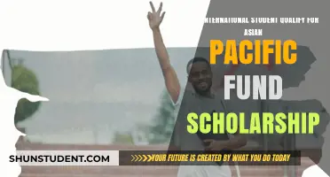 International Students: Eligibility for Asian Pacific Fund Scholarships?