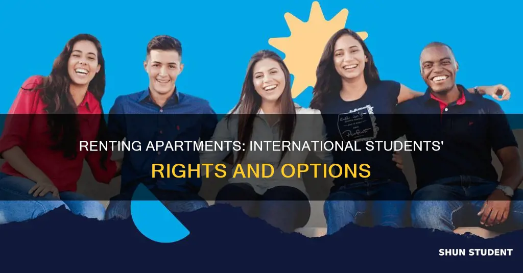 can international student rent apartment