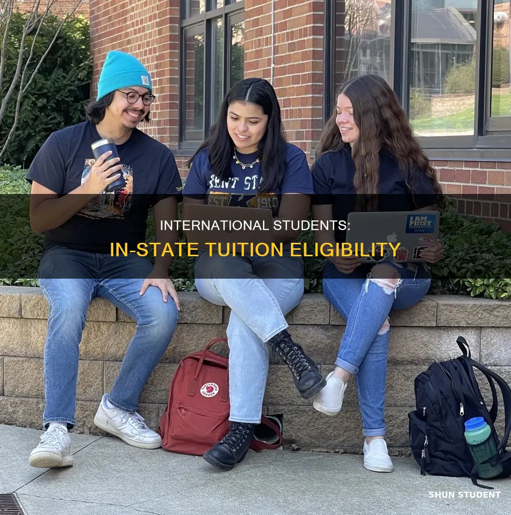 can international student request for instate tution