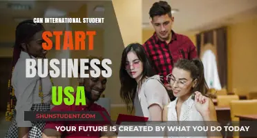 International Students: Can They Start US Businesses?
