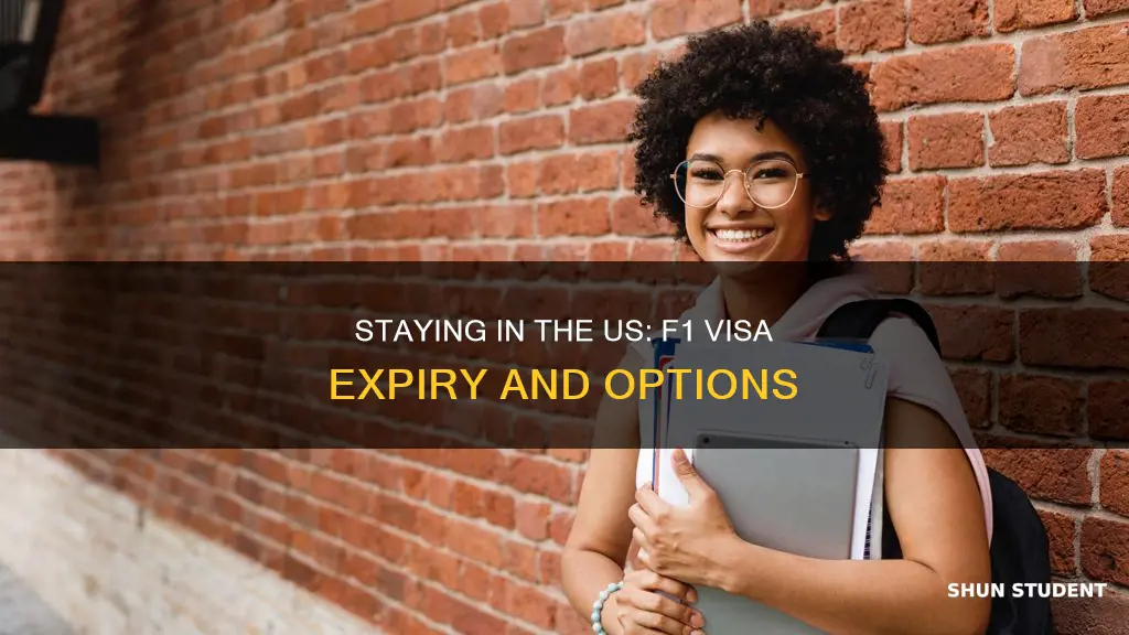 can international student stay in us after visa expires f1