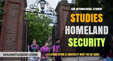 International Students: Can They Study Homeland Security?