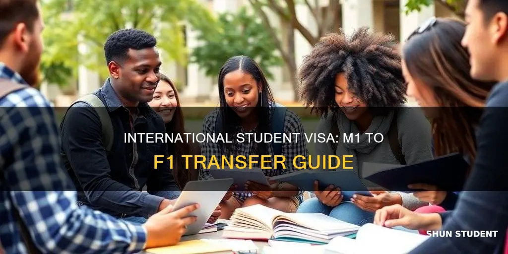 can international student transfer from m1 to f1