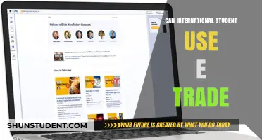 International Students: Can They Trade on E-Trade?