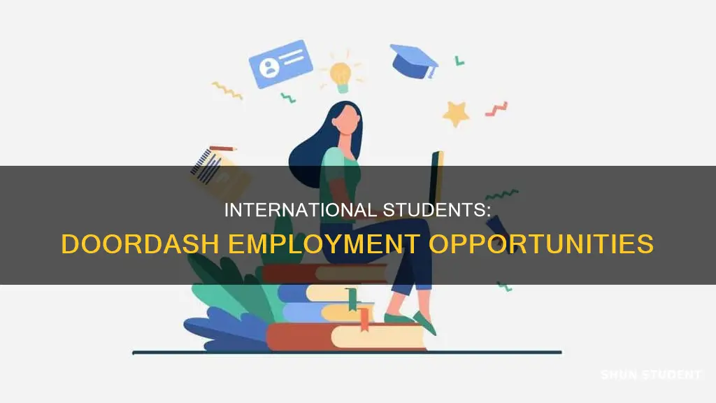can international student work for doordash
