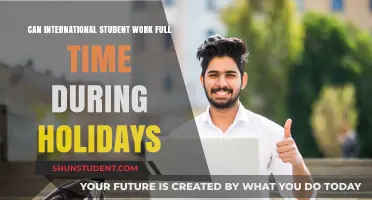 Working Full-Time as an International Student: Holiday Hours