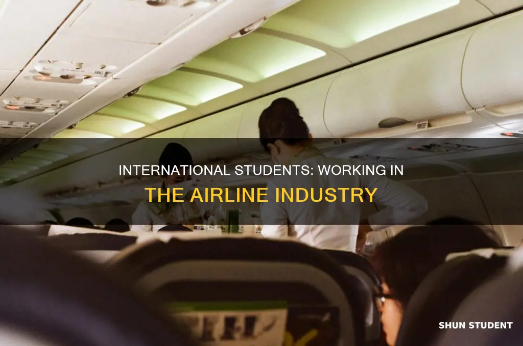 can international student work in airline industry
