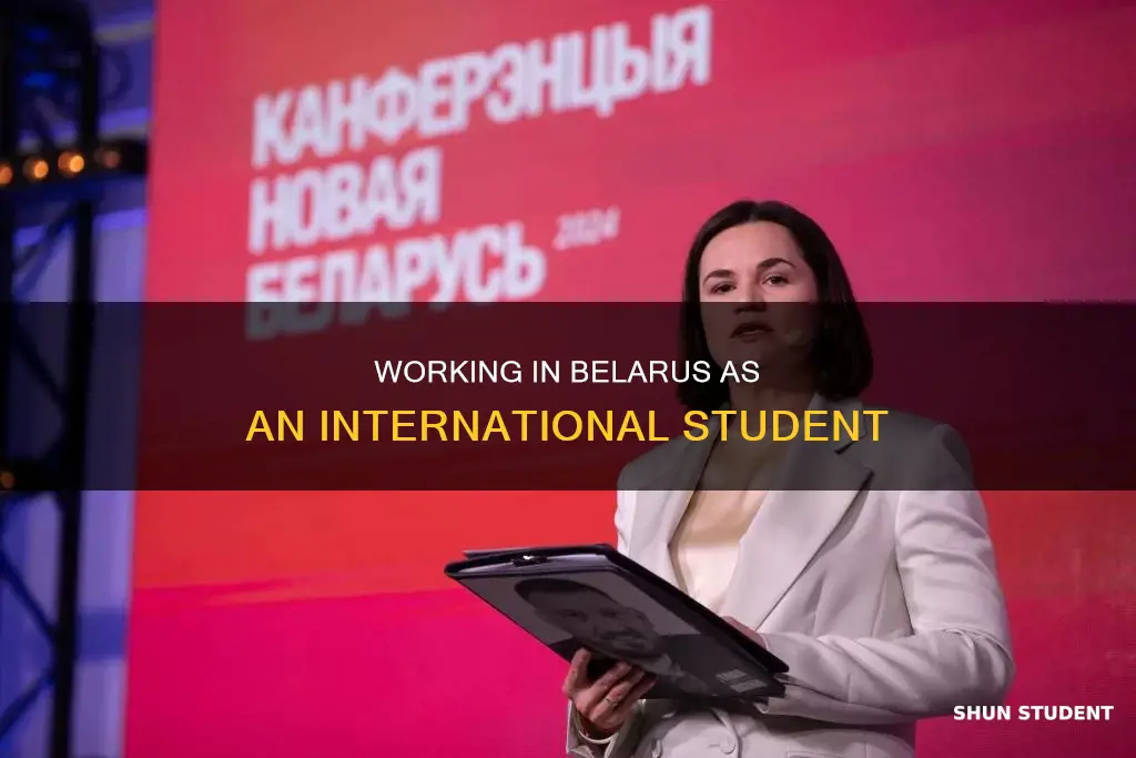 can international student work in belarus