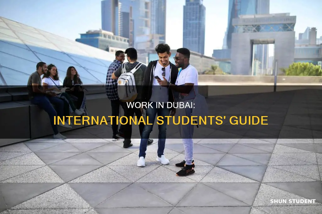 can international student work in dubai