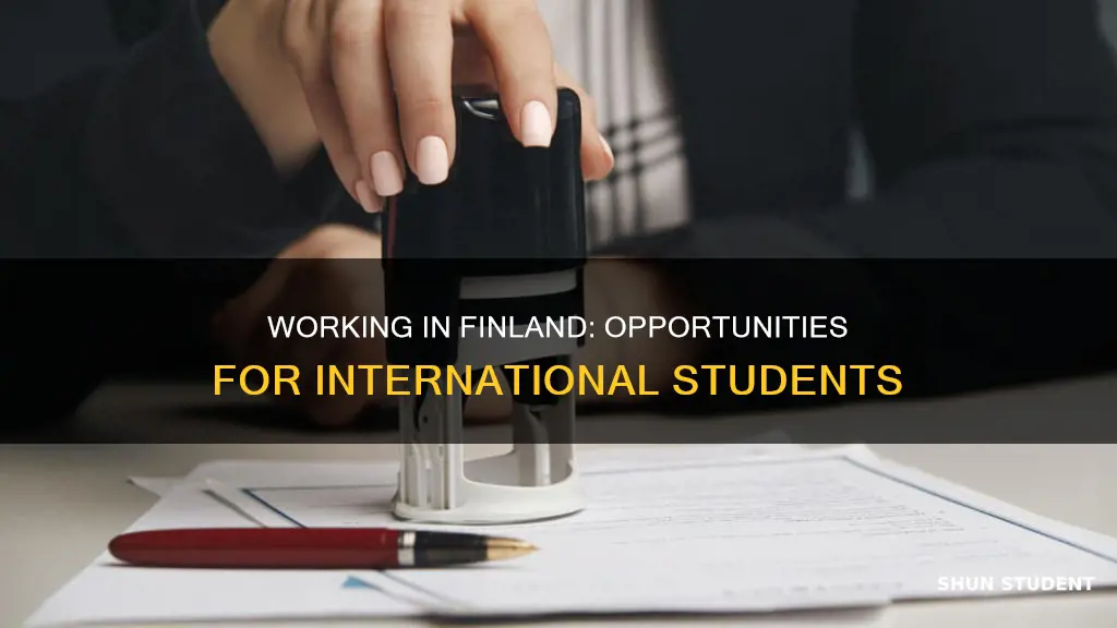 can international student work in finland