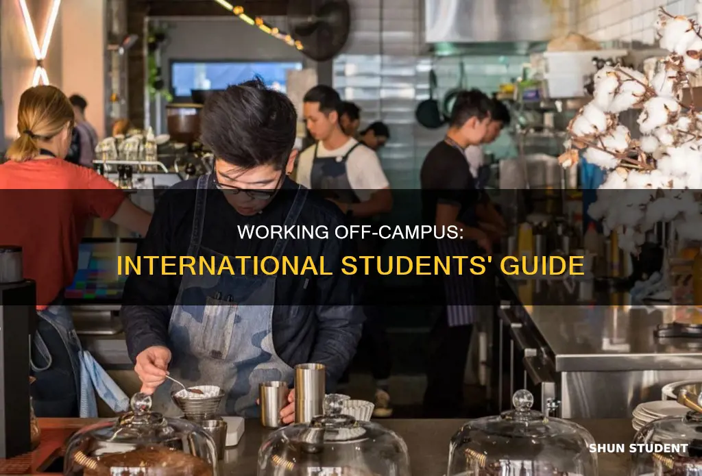 can international student work off campus