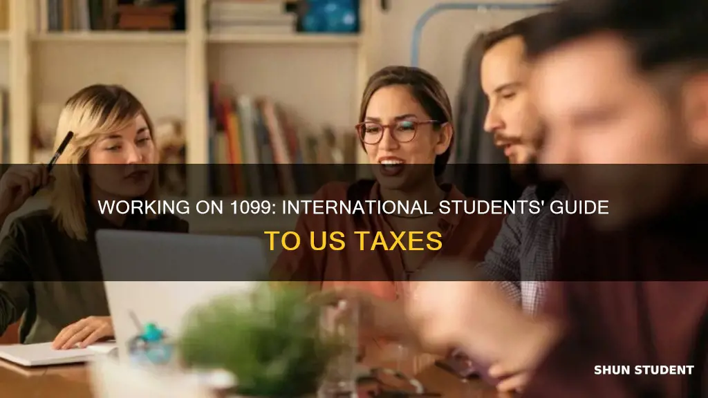 can international student work on 1099