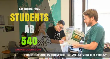 International Students: AB 540 and Your Future