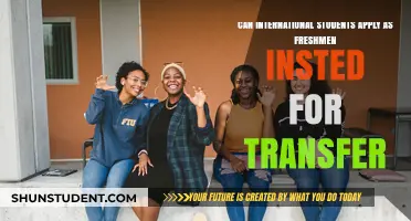 International Students: Freshmen or Transfer?