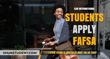 FAFSA: International Students' Eligibility and Application Process