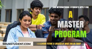 International Students: Master's Application Guide