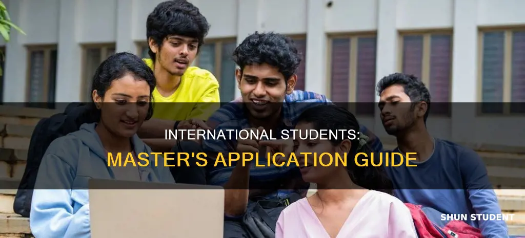 can international students apply for a master program
