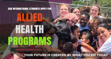 International Students: Allied Health Programs Application Guide