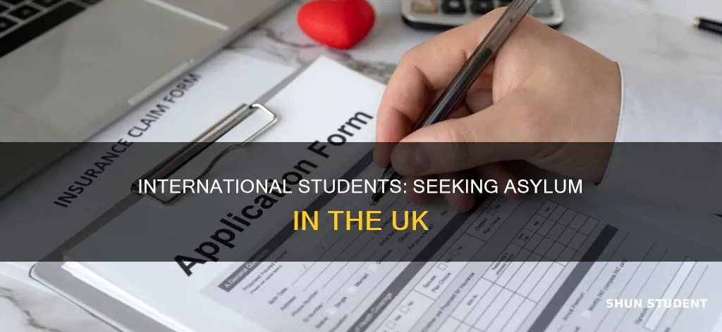 can international students apply for asylum in uk