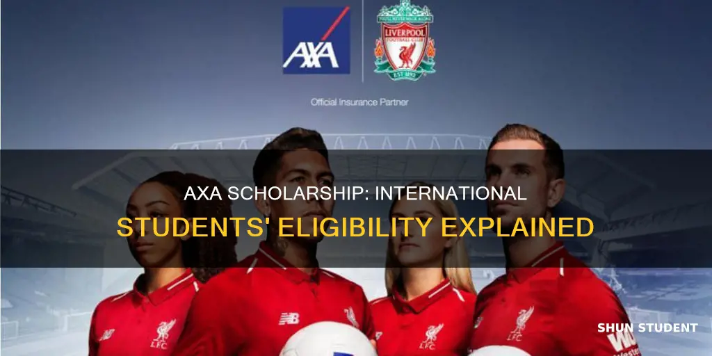 can international students apply for axa sponsor