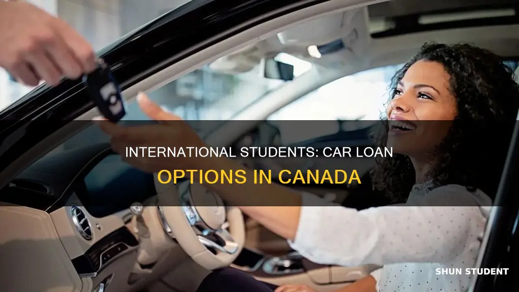 can international students apply for car loans in canada