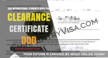Clearance Certificate: International Students' Application Process