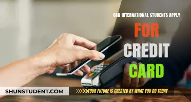 Applying for a Credit Card as an International Student