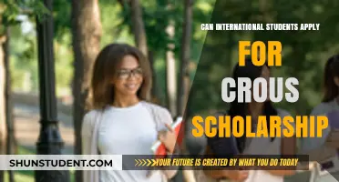 International Students: Crous Scholarship Eligibility