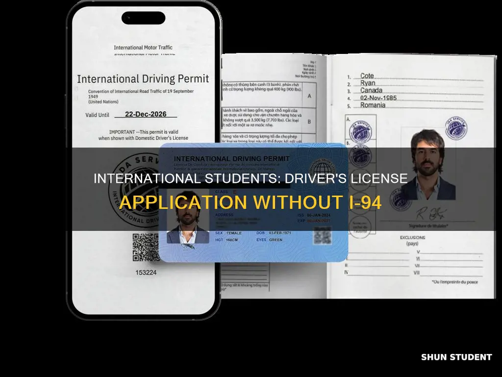 can international students apply for driver