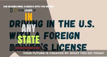 International Students: Driving Licenses State-by-State