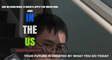 International Students: US Industrial Job Applications