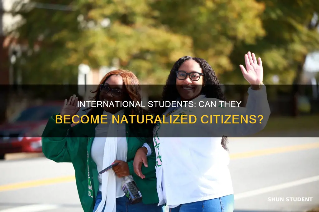 can international students apply for naturalization