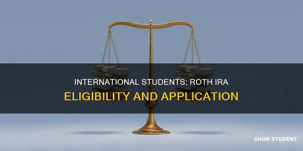 can international students apply for roth ira
