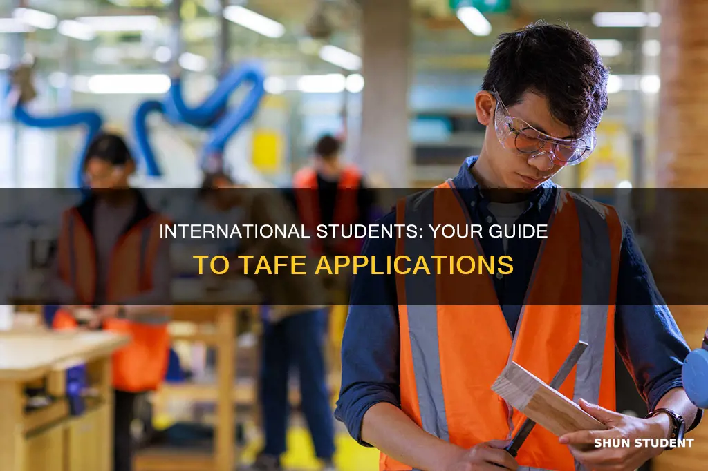 can international students apply for tafe