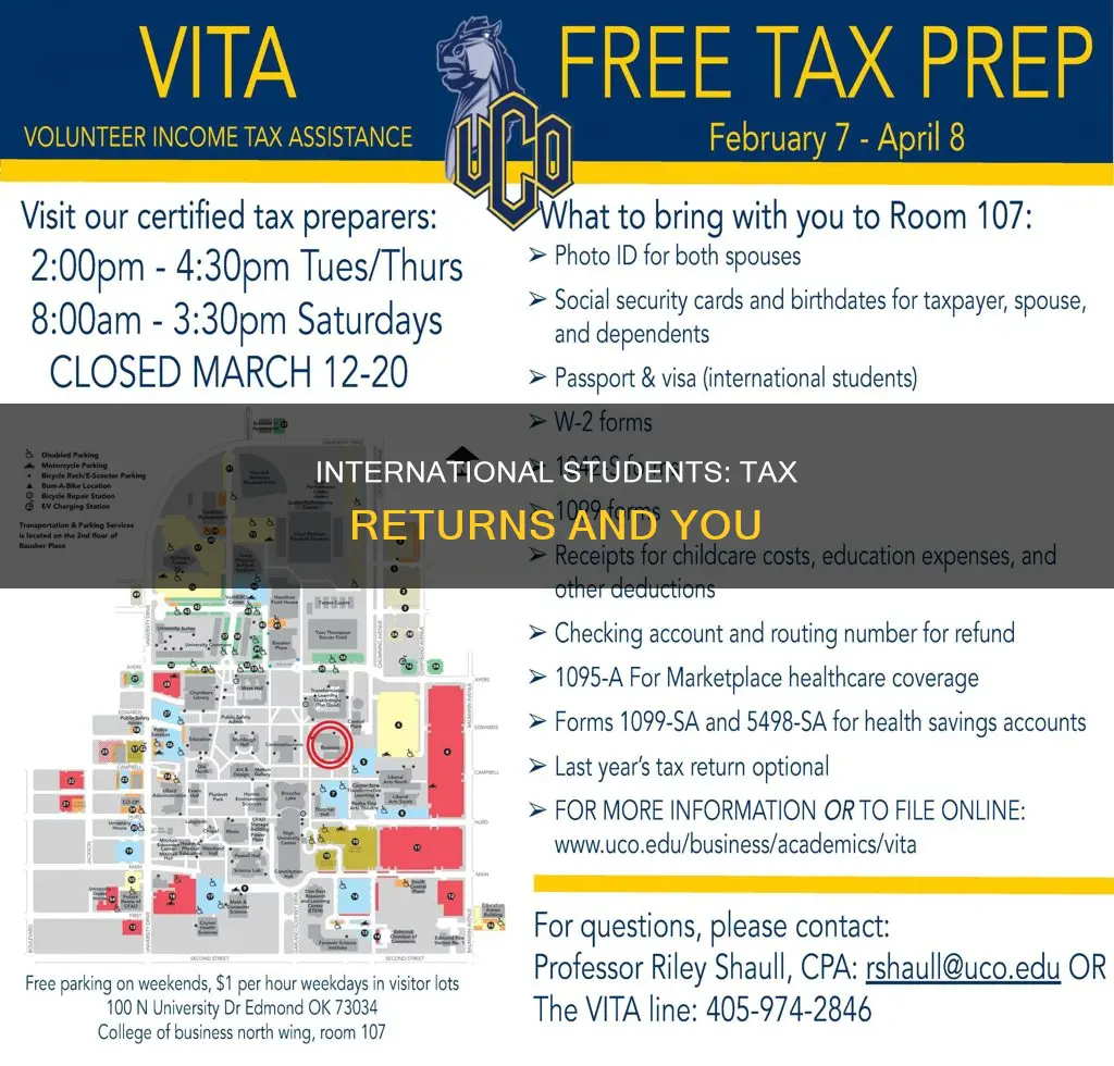 can international students apply for tax return