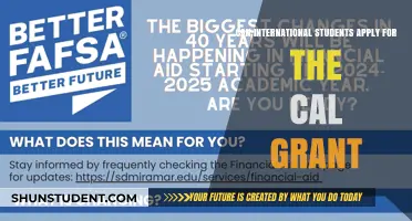 International Students: Eligibility for Cal Grant