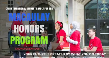 International Students: Macaulay Honors Eligibility