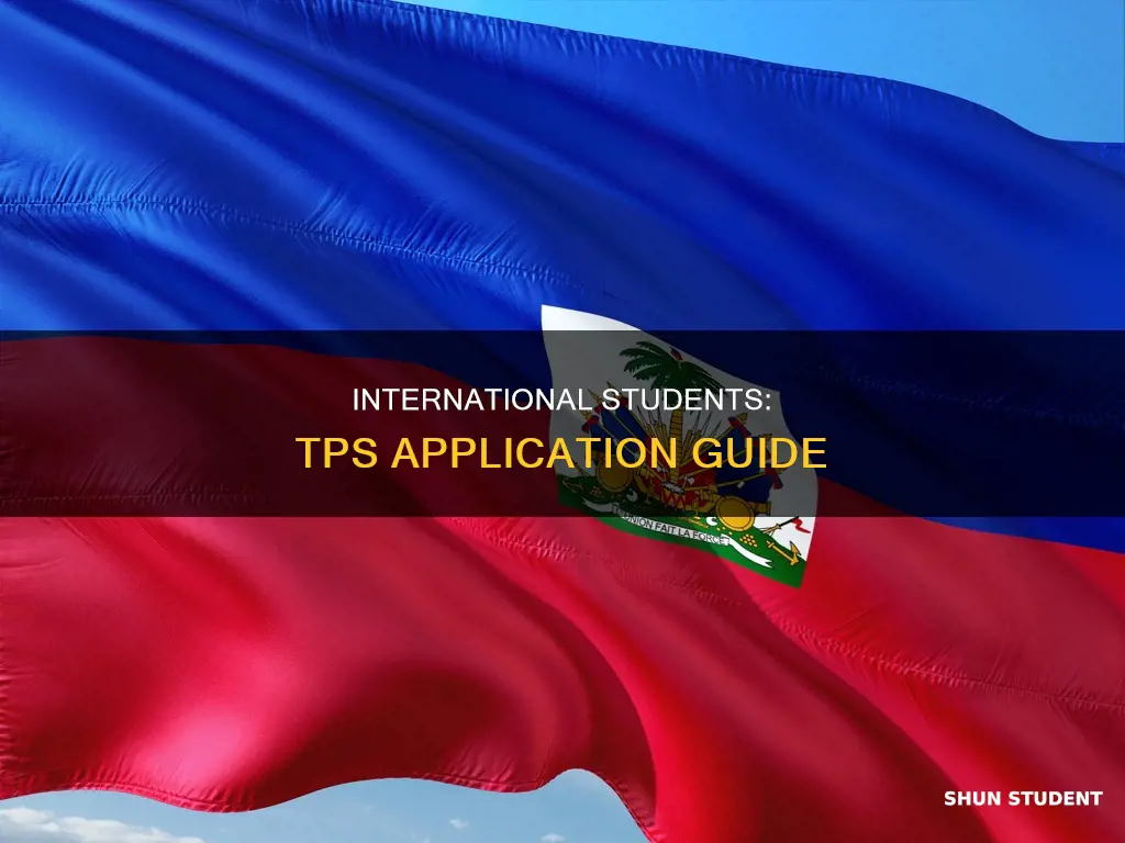 can international students apply for tps