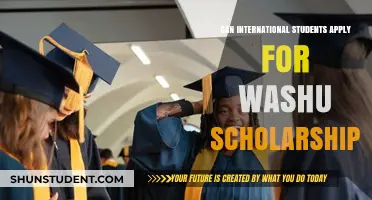 International Students: WashU Scholarship Eligibility