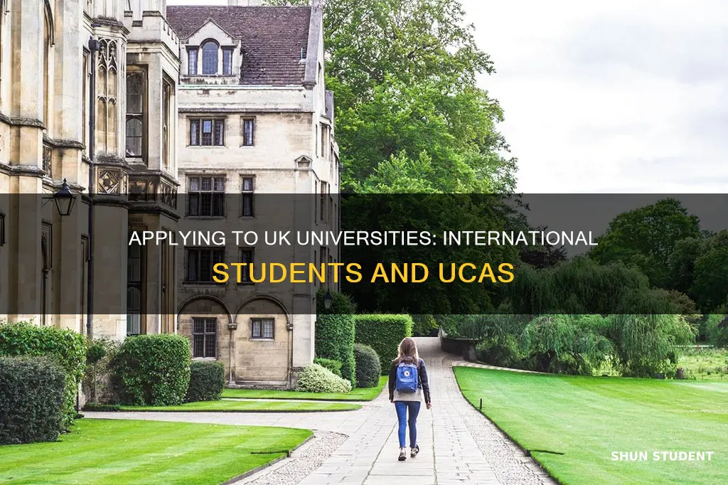 can international students apply through ucas