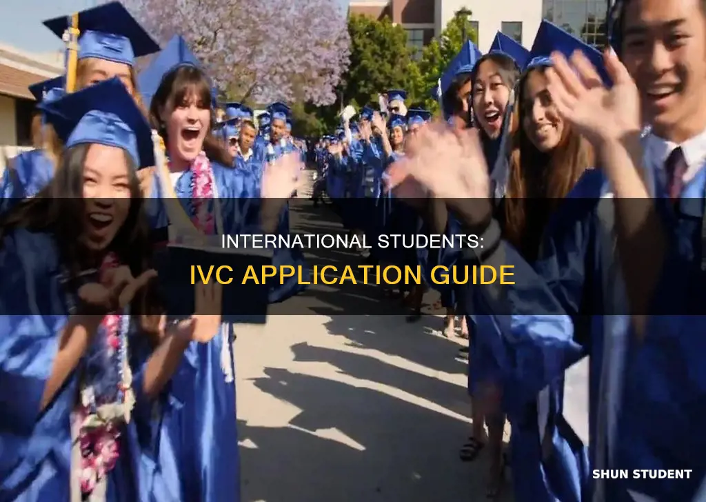 can international students apply to ivc